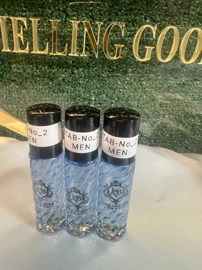 Perfume oil TAB NO 2(men)10ml Perfume oil,aldehydes, bergamot, and mandarin orange,