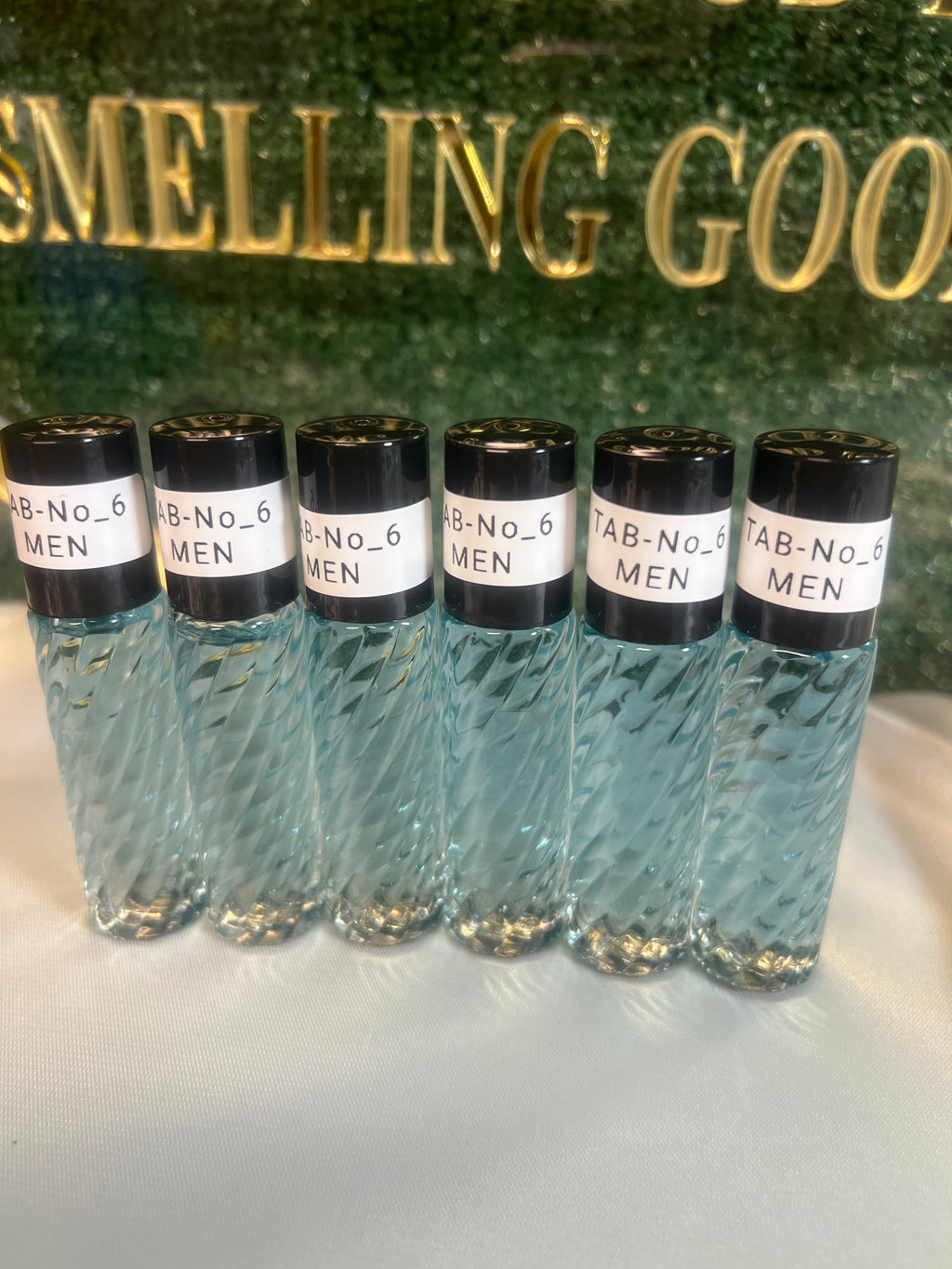 Perfume oil TAB NO 6(men)10ml 6pcs Perfume oil-Clear and fresh scent of lemon and bitter-fresh rosemary