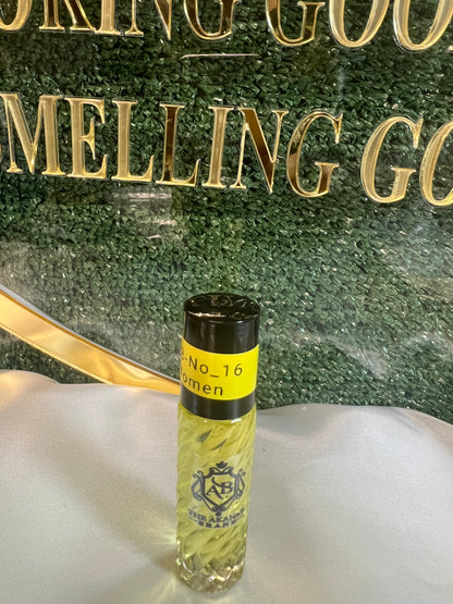 Perfume oil TAB NO_16(women)10ml notes of smooth vanilla,Sweet, woody, or smoky