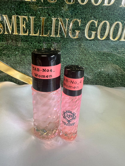 Perfume oil TAB NO4(women)25ml+10ml sweet florals with rich earthy notes