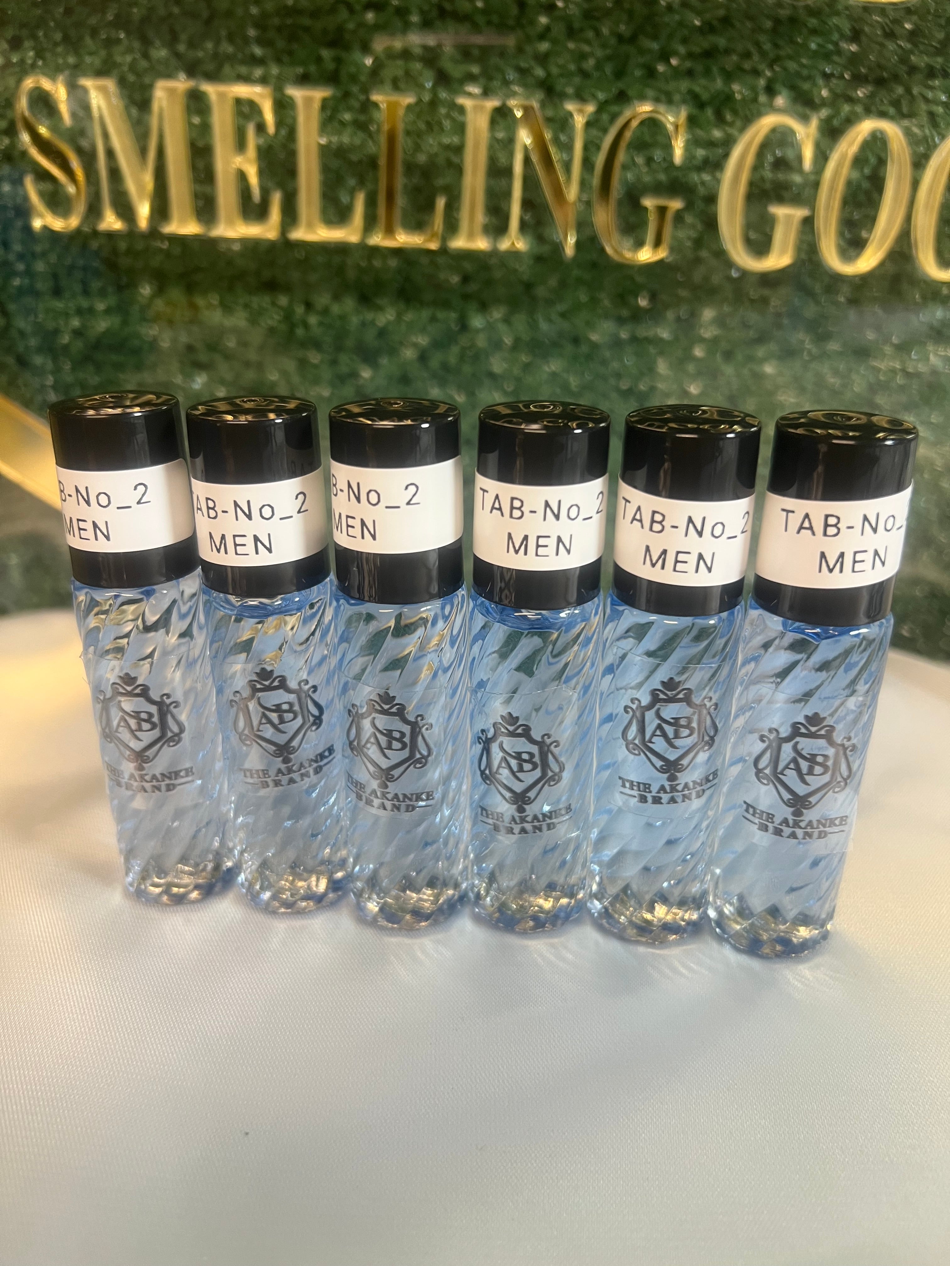 Perfume oil TAB NO 2(men)10ml 6pcs Perfume oil,aldehydes, bergamot, and mandarin orange,