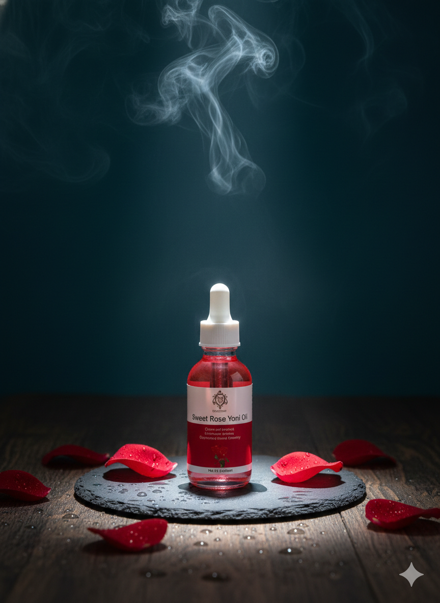 SWEET ROSE YONI OIL for women
