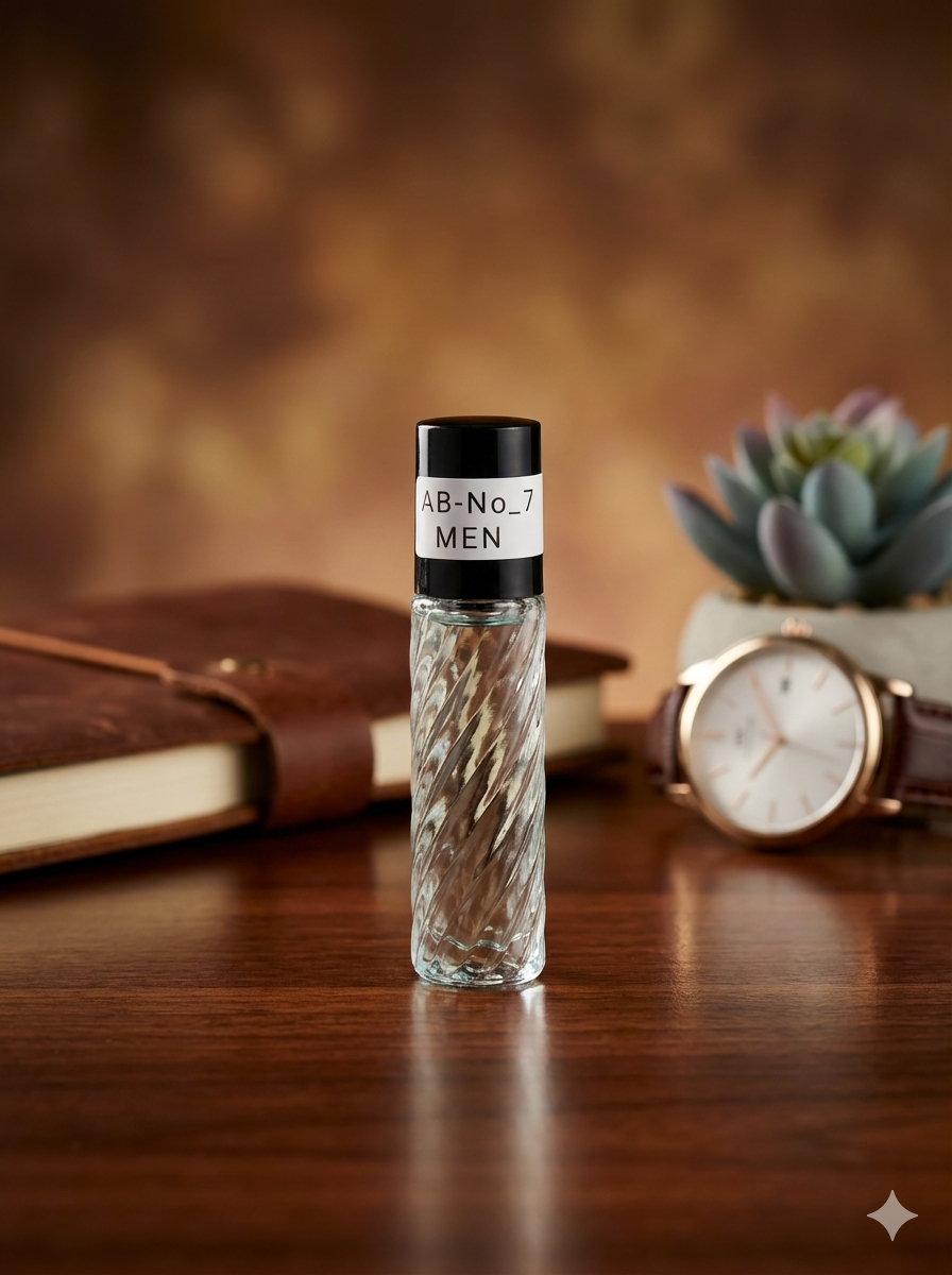 Perfume oil TAB NO7(men)10ml mandarin, pink pepper, peach, lilac, geranium, amber and patchouli.