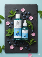 Yoni juicy blueberry intimate wash and oil for women