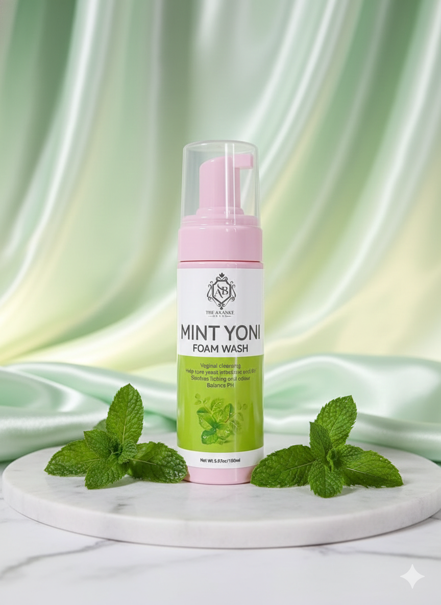 Yoni mint FOAM wash for women