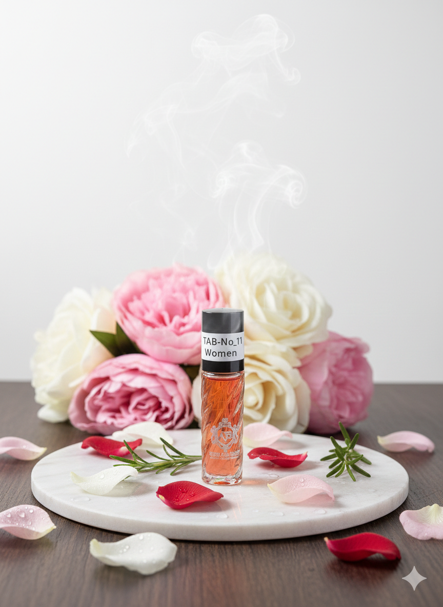 Perfume oil TAB NO_11(women)10ml notes of spicy musk mandarin, tonka bean and sandalwood.