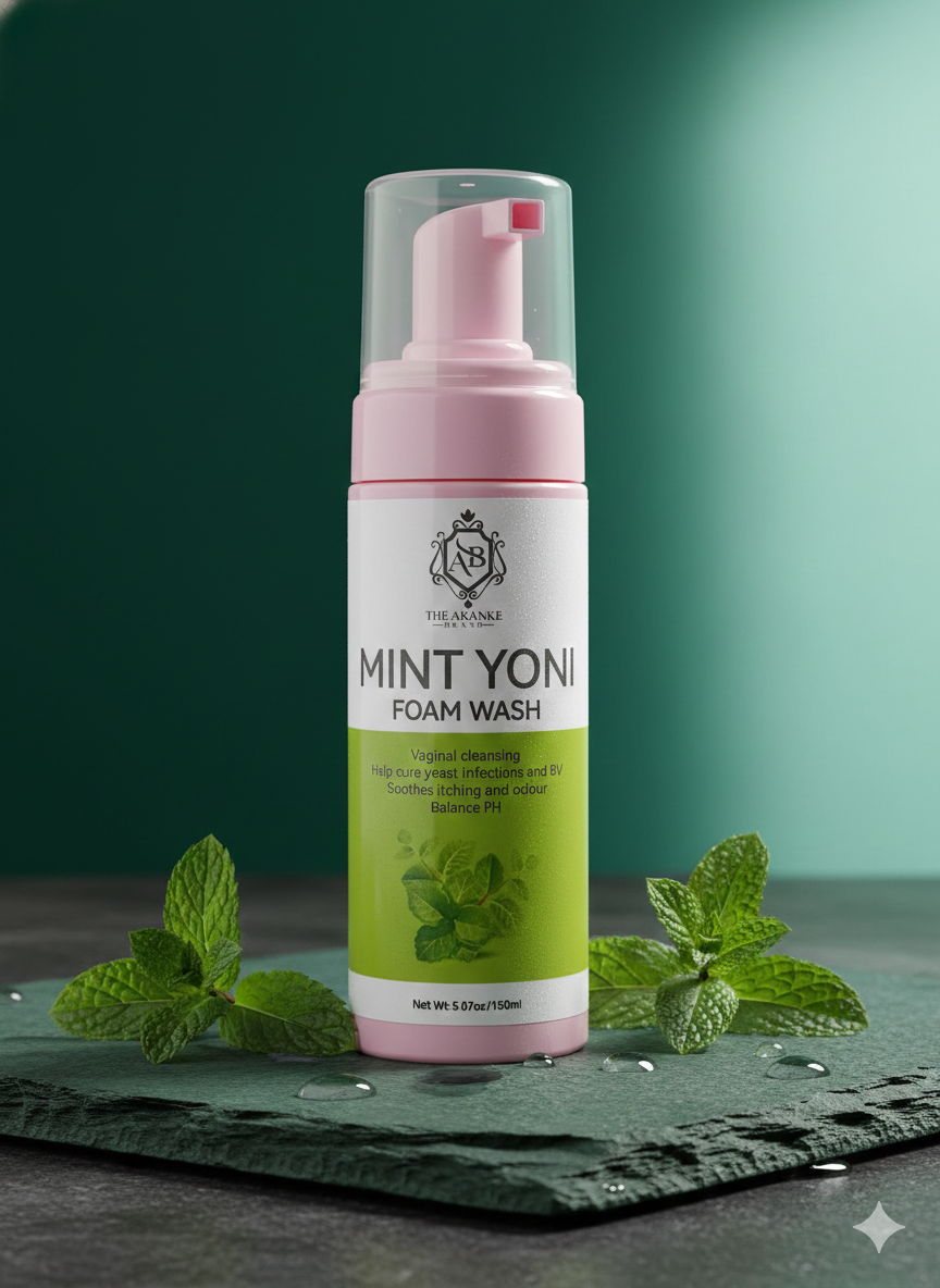 Yoni mint FOAM wash for women