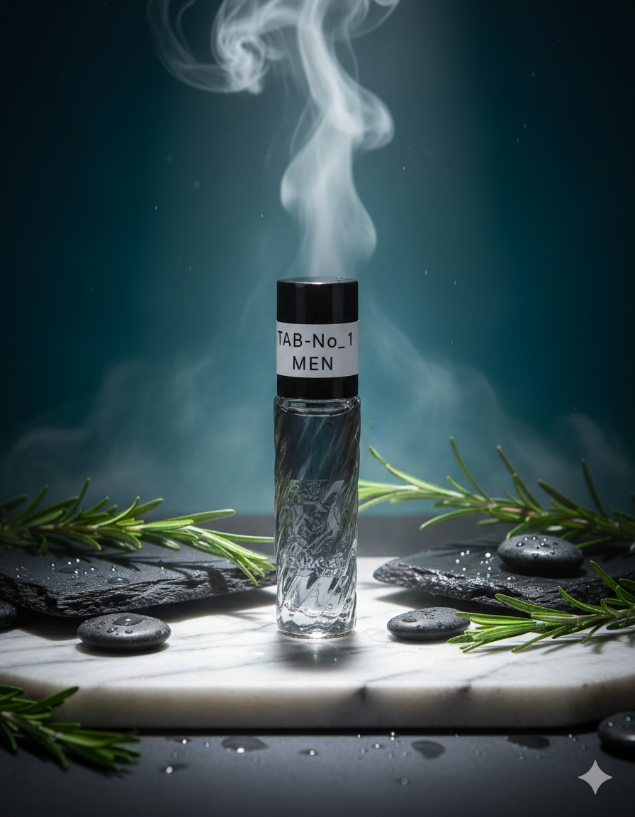Perfume oil TAB NO 1(men)10ml Perfume oil fresh, with a hint of fruity sweetness and some exotic undertones