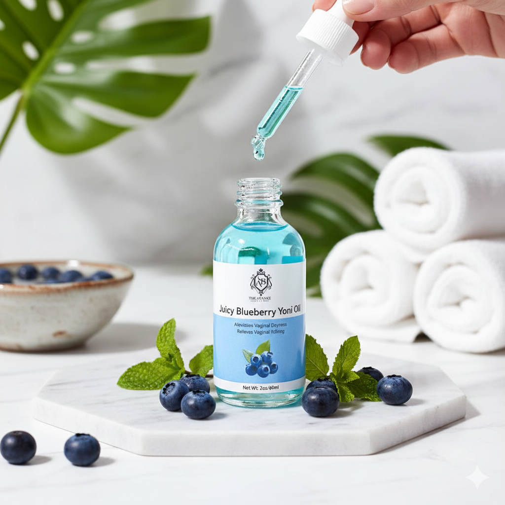 Juicy BLUEBERRY yoni oil for women